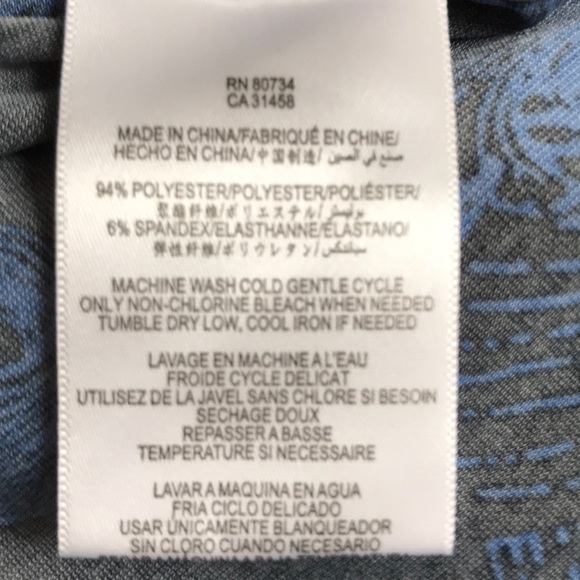 BCBG Maxazria V-Neck Zip Front Dress - Picture 6 of 6